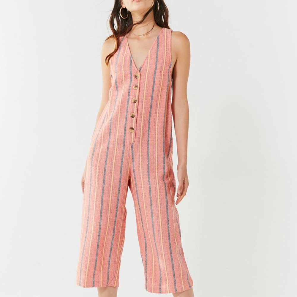 UO Jordan Button-Down Jumpsuit